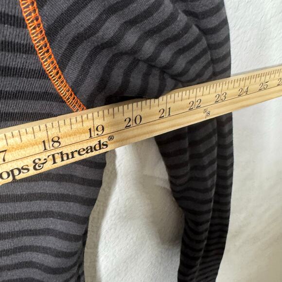 One World Halloween Top Shirt 1X Black Striped Rhinestone‎ Cats Bats Pumpkins - Picture 5 of 7